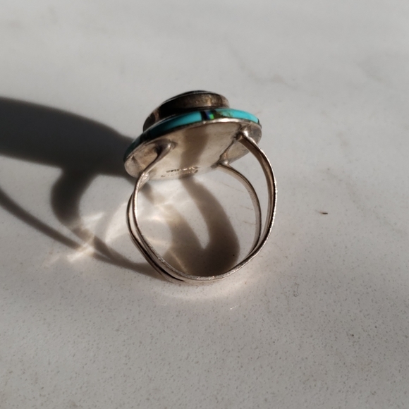 Galaxy Inlay Ring - Picture 3 of 4